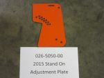 026-5050-00 - Stand On Adj Plate Bolt on Plate (See Models Used On For Details)