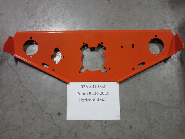 026-8010-00 - Pump Plate Horizontal Gas