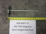 028-0007-17 - Deck Height Rod Assy. | Free Shipping Over $100