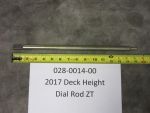 028-0014-00 - Deck Height Dial Rod | Free Shipping Over $100