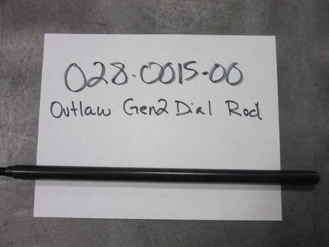 028-0015-00 - "R" Series Dial Rod| Free Shipping Over $100