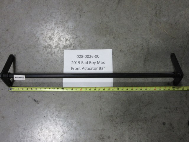 028-0026-00 -  Front Actuator Bar | Free Shipping Over $100