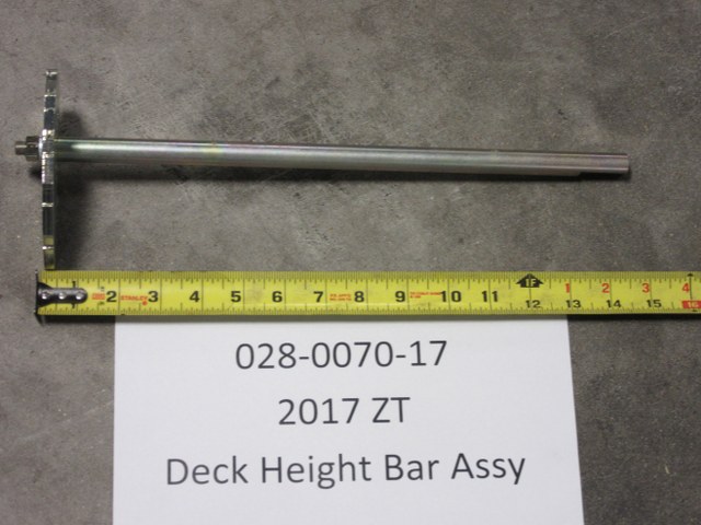 028-0070-17 - Deck Height Bar Assy. | Free Shipping Over $100