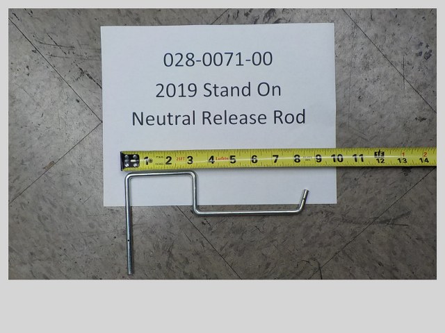 028-0071-00 - Neutral Release Rod  2019-2021 Revolt