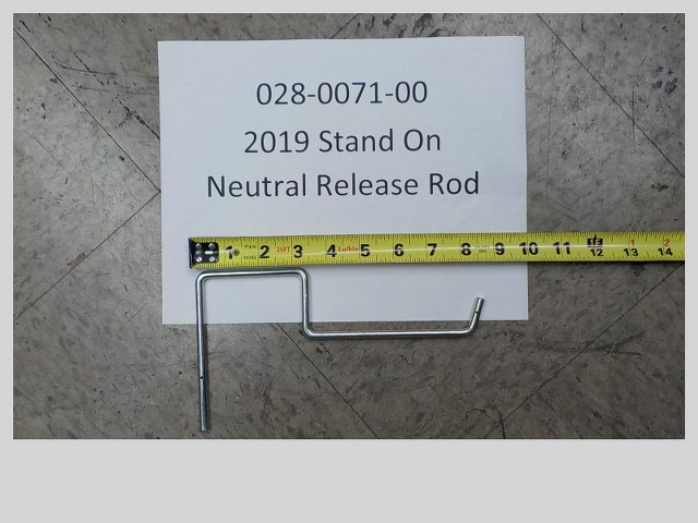 028-0071-00 - Neutral Release Rod| Free Shipping Over $100