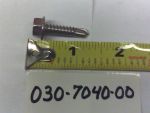 030-7040-00 - 1/4 x 1 Hex Head Tek Screw