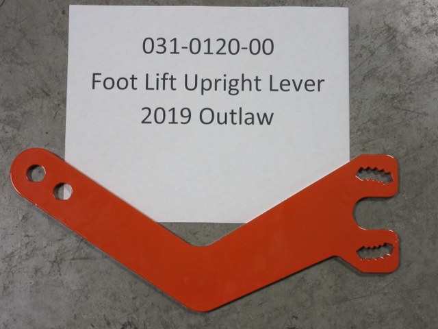 031-0120-00 -2019-2021 Rebel/Rogue/Renegade Foot Lift Upright Lever