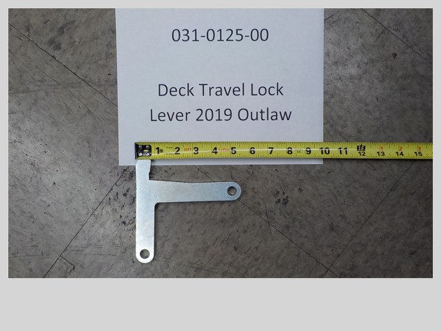 031-0125-00 - Deck Travel Lock Lever | Free Shipping Over $100