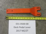 031-0500-00 - 2017-2022 Deck Pedal Lever (See Models Used On For Detail)