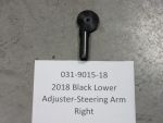 031-9015-18 - Left Lower Steering Arm Adjuster Black (See Models Used On For Details)