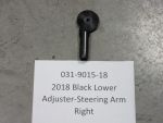 031-9015-18 - Left Lower Steering Arm Adjuster Black
