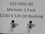 032-5001-00 - Michelin 2 pack 1/2 ID x 5/8 Bushing Width