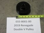 033-8001-00 - 2019-2022 Outlaw Renegade Horizontal Double V Pulley