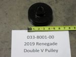 033-8001-00 - Horizontal Double V Pulley | Free Shipping Over $100