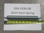 034-2030-00 - 2019-Newer Deck Spring (See Models Used On For Details)