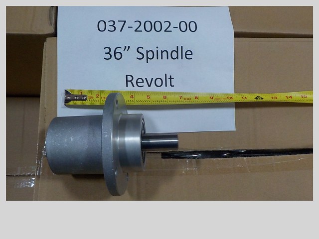 037-2002-00 - Revolt 36" Deck Spindle (Not for Other Deck Sizes)