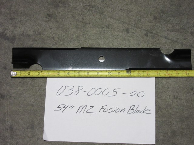 038-0005-00 - 54" MZ High Lift Fusion Blade | Free Shipping Over $100