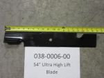 038-0006-00 - 54" Ultra High Lift Blade | Free Shipping Over $100