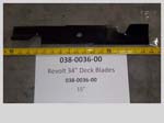 038-0036-00 Revolt 34" Deck Blade | Free Shipping Over $100