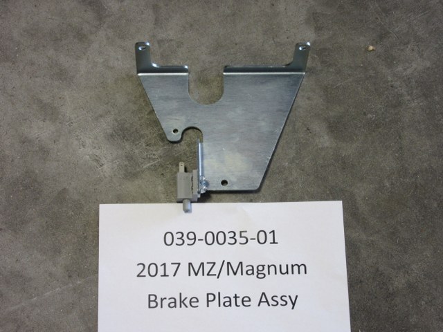 039-0035-01 - 2017-2022 MZ/Magnum Brake Plate Assy.