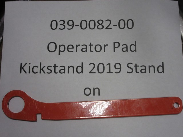 039-0082-00 - Operator Pad Kickstand | Free Shipping Over $100