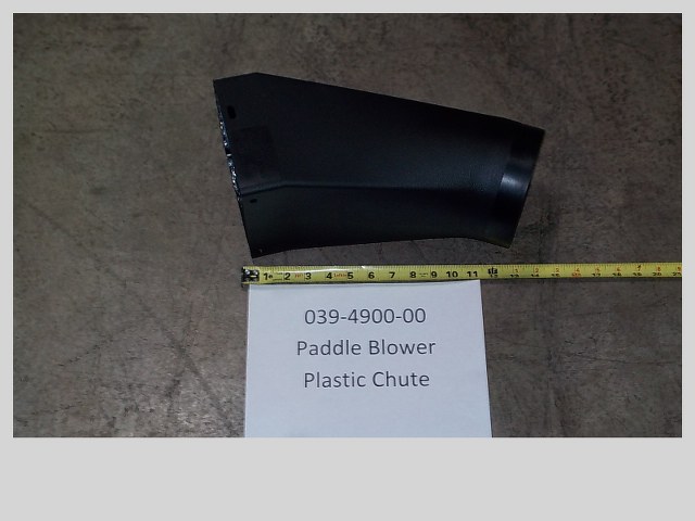 039-4900-00 -  Paddle Blower Plastic Chute v-2