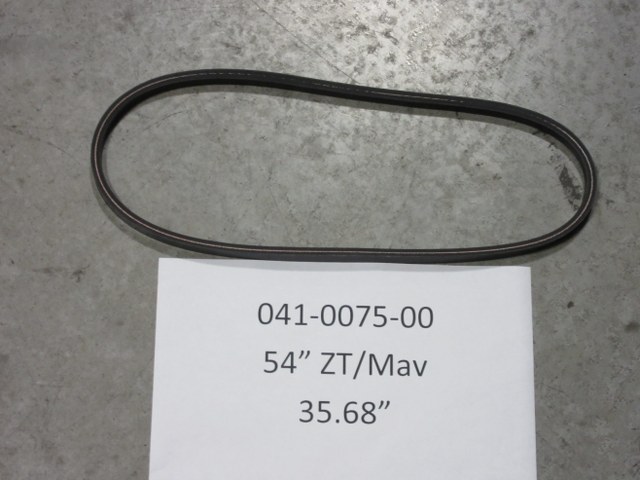041-0075-00 - 54" ZT Blower Belt | Free Shipping Over $100