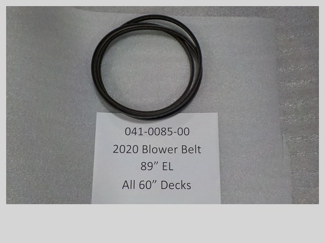 041-0085-00 - 2020 Blower Belt - 89" EL All 60" Decks