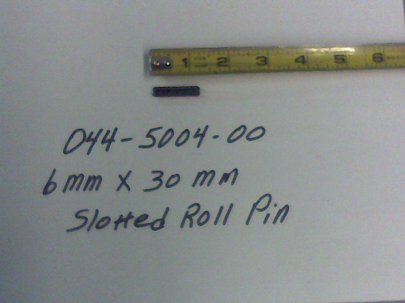 044-5004-00 - 6MM X 30MM Roll Pin Plain