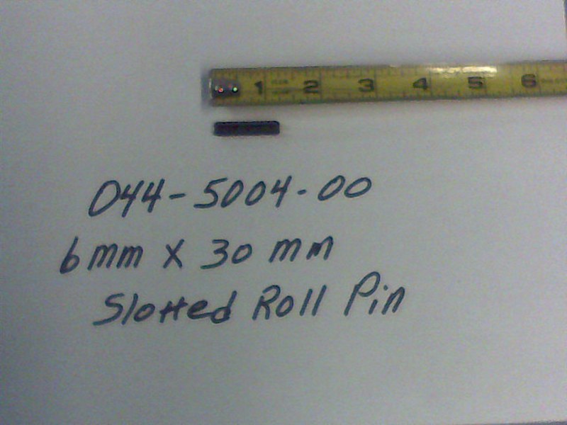 044-5004-00 - 6MM X 30MM Roll Pin Plain | Free Shipping Over $100