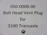 050-0008-00 -  Hex Head Vent Plug | Free Shipping Over $100