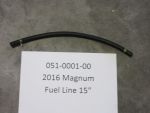 051-0001-00 - Fuel Line-15" (See Models Used On For Details)