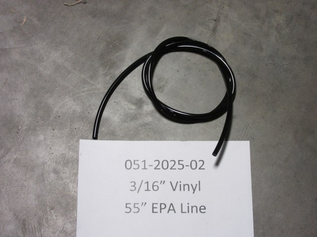 051-2025-02 - 3/16 Vinyl 55" EPA Line
