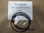 051-2025-66 - 66" 3/16 Vinyl EPA Line | Free Shipping Over $100