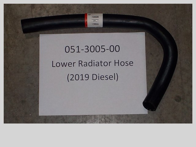 051-3005-00 - 2019 Diesel Radiator Hose Lower Dayco# 70808