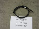 051-7001-00 - MZ Fuel Hose Assembly 35"