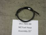 051-7001-00 - MZ Fuel Hose Assembly 35" | Free Shipping Over $100