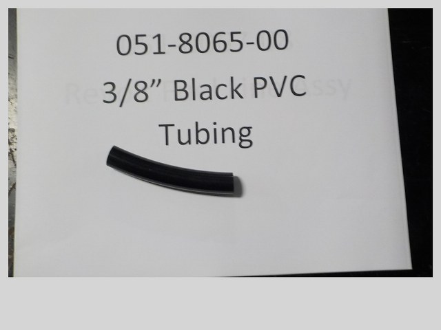 051-8065-00 - 3/8" Black PVC Tubing