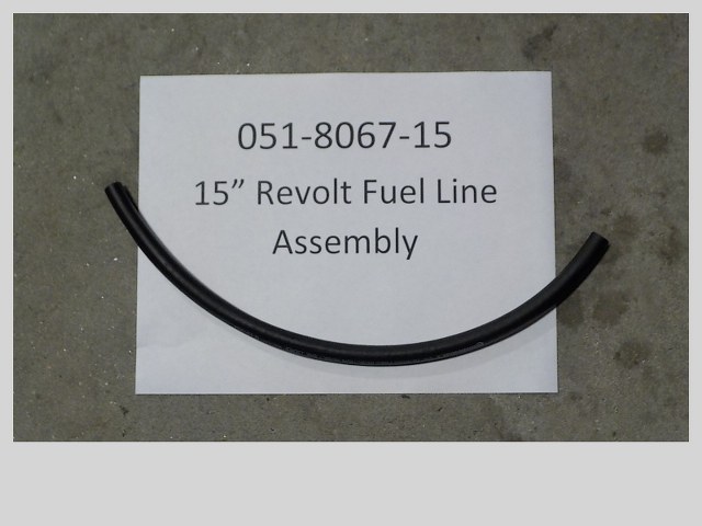 051-8067-15 - 15" Revolt Fuel Line Assembly
