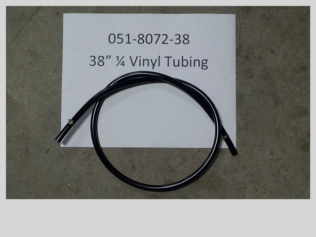 051-8072-38 - 38" 1/4 Vinyl Tubing | Free Shipping Over $100