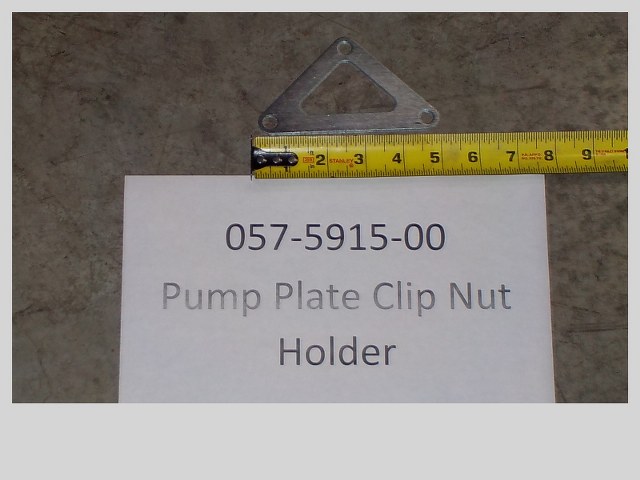 057-5915-00 - Pump Plate Clip Nut Holder