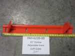 060-6220-00 - 61 Adjustable Deck Front (Left Gate) (See Models Used On For Detail)