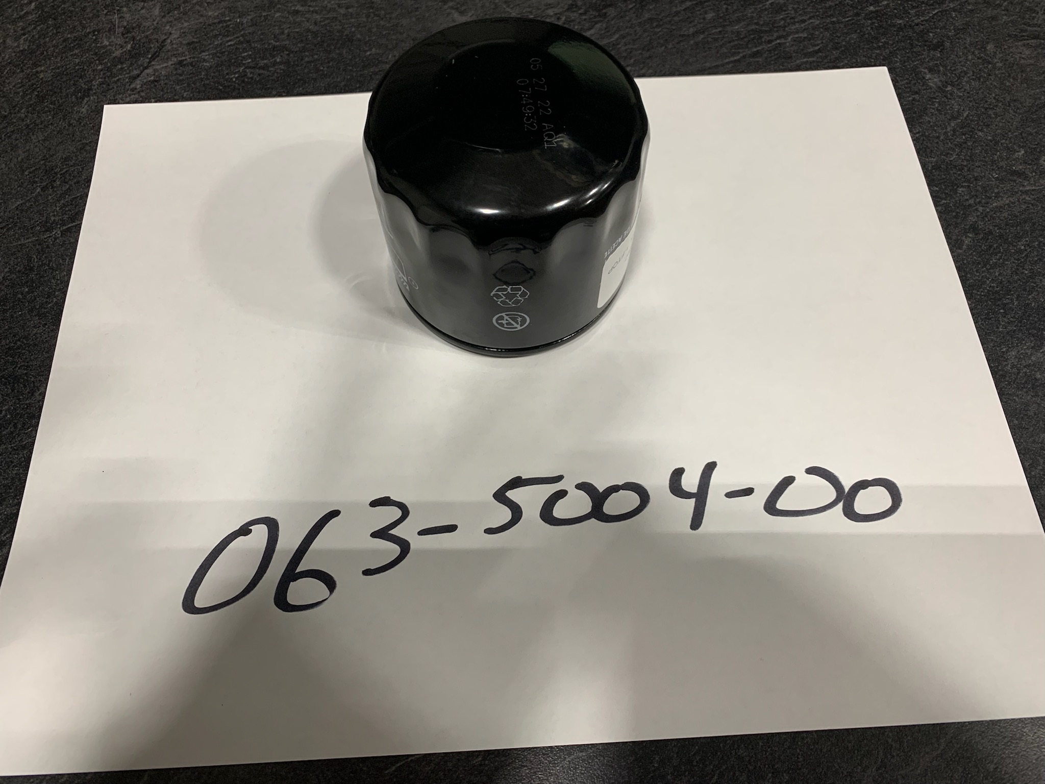 063-5004-00 - Oil Filter for Kohler KT725, KT740, KT745, ZT740, CV749 & ECV749 Engines