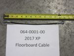 064-0001-00 - 2017 XP Floorboard Tie Down Cable