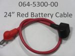 064-5300-00 - 24 Red Battery Cable