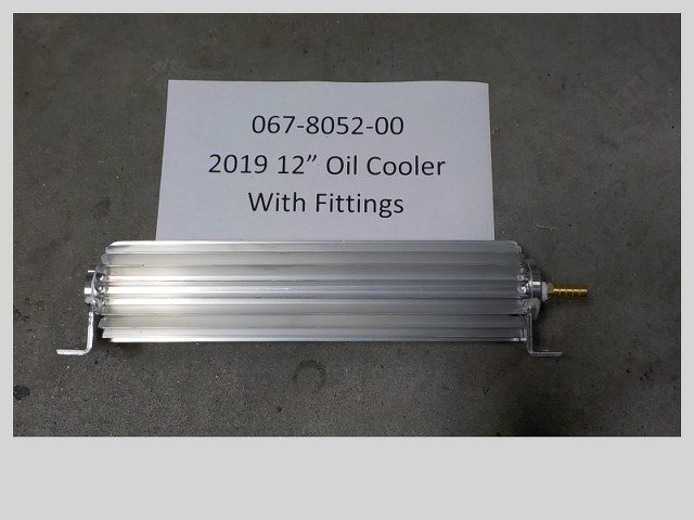 067-8052-00 - 2019-2022 12" Oil Cooler With Fittings (See Models Used On For Details)