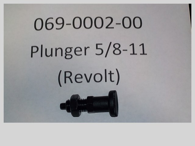 069-0002-00 - Retractable Spring Plunger Black  Steel 5/8-11