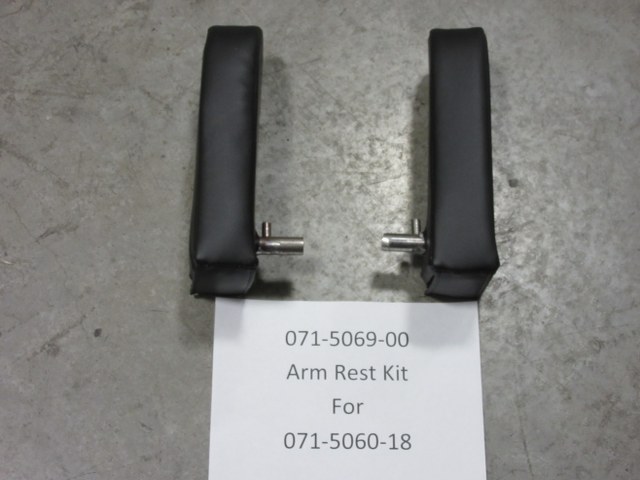 071-5069-00 - Arm Rest Kit for 071-5060-18 | Free Shipping Over $100