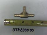 073-2000-00 - Brass Fuel Line T - Diesels