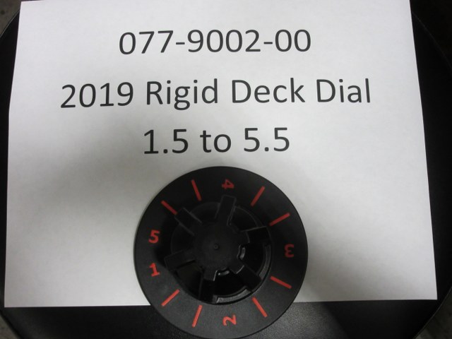 077-9002-00 -  Deck Dial 1.5 to 5.5 2019-2022 Rebel